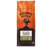 Grumpy Mule Fairtrade & Organic Top Notch Blend Coffee Beans - 1kg