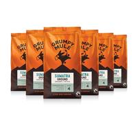 Grumpy Mule Sumatra Mount Gayo Organic (Ground Coffee) with notes of Cocoa and Warm Spice 200g (Pack of 6 - Total 1.2kg)