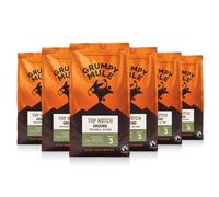 Grumpy Mule Top Notch Organic Blend Ground Coffee with notes of Berries and Dark Chocolate 200g (Pack of 6 - Total 1.2kg)