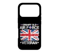 Grumpy Old Air Force Veteran UK RAF British Military Case for iPhone 17 Pro