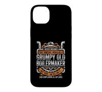 Grumpy Old Boilermaker Killing It Work Humor Case for iPhone 14 Plus