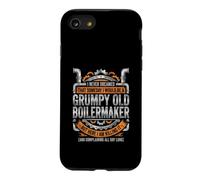 Grumpy Old Boilermaker Killing It Work Humor Case for iPhone SE (2020) / 7/8