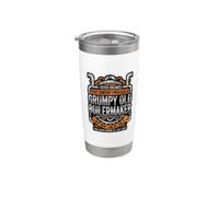 Grumpy Old Boilermaker Killing It Work Humor Stainless Steel Insulated Tumbler