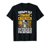 Grumpy Old Combat Engineer Sapper Saps T-Shirt