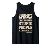 Grumpy Old Combat Engineer Sapper Saps Tank Top