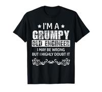 Grumpy Old Engineer Sarcasm T-Shirt