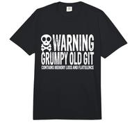 Grumpy Old Git - Warning Grumpy Old Git Comfort Colors Adult Heavyweight T-Shirt