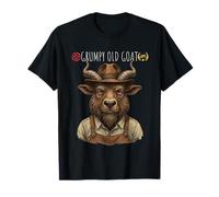 Grumpy Old Goat Funny Animal Design for Men T-Shirt