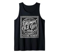 Grumpy Old Guy Club Lifetime Member Apparel for Adults Tank Top