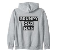 Grumpy Old Man Zip Hoodie