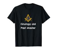 Grumpy old Past Master Funny Freemason symbol masonic lodge T-Shirt