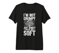 Grumpy Old Veteran us Flag Vet Disgruntled Veteran Premium T-Shirt