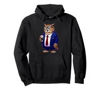 Grumpy Owl Pullover Hoodie
