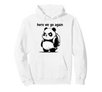 Grumpy Panda Funny Back to School Pullover Hoodie