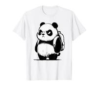 Grumpy Panda Funny Back to School T-Shirt