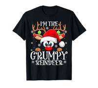 Grumpy Reindeer Christmas Family Matching Group Funny Xmas T-Shirt