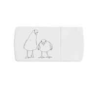 'Grumpy Seagulls' Pill Box with Tablet Splitter (PI00034693)