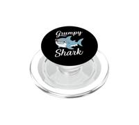 Grumpy Shark Funny Matching PopSockets PopGrip for MagSafe