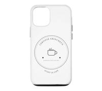 grumpy since always before the minimalist design coffee Case for iPhone 12/12 Pro