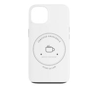 grumpy since always before the minimalist design coffee Case for iPhone 13