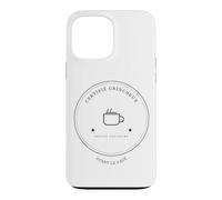 grumpy since always before the minimalist design coffee Case for iPhone 13 Pro Max