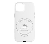 grumpy since always before the minimalist design coffee Case for iPhone 15 Plus