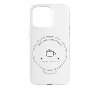 grumpy since always before the minimalist design coffee Case for iPhone 15 Pro Max