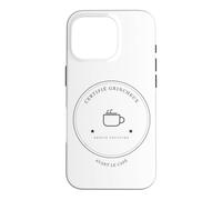grumpy since always before the minimalist design coffee Case for iPhone 16 Pro