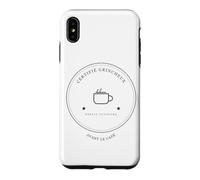 grumpy since always before the minimalist design coffee Case for iPhone XS Max