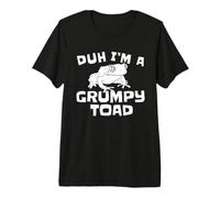 Grumpy Toad Simple Halloween Outfit for Men Dad T-Shirt Premium T-Shirt