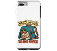 Grumpy Unicorn Back to School Funny New School Year Case for iPhone 7 Plus/8 Plus