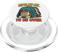 Grumpy Unicorn Back to School Funny New School Year PopSockets PopGrip for MagSafe