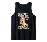 Grumpy Unicorn Don't Let Anyone Ruin Your Day Funny Tank Top