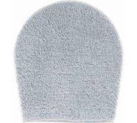 Grund Bath Mat 27 mm, Ultra Soft and Absorbent, Anti Slip, 5 Years Warranty, MELANGE, Toilet Seat Cover 47x50 cm, Silver