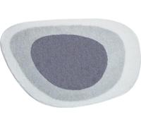 Grund Bath Mat, Ultra Soft and Absorbent, Anti Slip, 5 Years Warranty, LAKE, Bath Mat 60x90 cm, Silver Gray