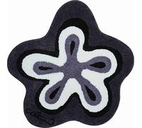 Grund Designer Bath Mat COLANI, Ultra Soft and Absorbent, Anti Slip, 5 Years Warranty, Colani 1, Bath Mat 120 cm Round, Anthracite