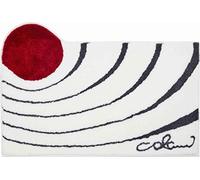 Grund Designer Bath Mat COLANI, Ultra Soft and Absorbent, Anti Slip, 5 Years Warranty, Colani 2, Bath Mat 80x150 cm, White