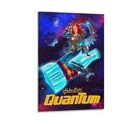 Grundaf Nuka Cola Quantum Poster Retro Canvas Art Painting Vintage Office Home Bar Wall Decor 24x36inch(60x90cm)