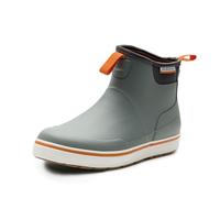 Grundens Men’s DECK-BOSS Ankle Boot | Durable, Waterproof, Monument Grey, 14
