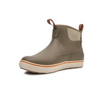 Grundens Men’s DECK-BOSS Ankle Boot | Durable, Waterproof, Monument Grey, 8 UK