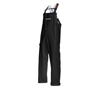 Grundens Men’s Neptune Commercial Fishing Bib Pants | Waterproof, Adjustable, Black, M