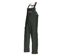 Grundéns Men’s Neptune Commercial Fishing Bib Pants, Waterproof, Adjustable, Green, XL