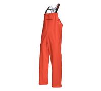 Grundéns Men's Neptune Bib - Men's Neptune Professional Fishing Bib - Waterproof, Adjustable, Orange, Medium