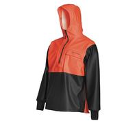 Grundéns Men's Neptune Fishing Anorak Pullover - Orange - X-Large