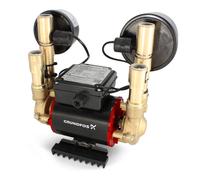 Grundfos Watermill 3.0 Bar Brass Amazon Negative Head Twin Shower Pump STN-3.0 B