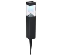 Grundig 1 Piece Solar Garden Light - Solar Powered Garden Light - Solar Light - Garden Torches - LED Outdoor Lights - Black