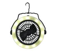 Grundig 2in1 LED Camping Lamp and Fan Battery Operated Ceiling Fan
