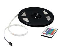 GRUNDIG 3M Flexible LED Strip - Strip with 16 Colours and Remote Control - Mood Lamp with Dimmable for Decorative Lighting