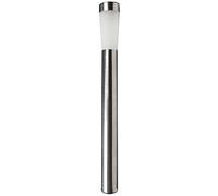 Grundig 871125289642 LED Solar Lamp, Silver, 7.5 x 7.5 x 90 cm