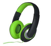 Grundig Headphones Stereo 3.5 mm Wired with Adjustable Headband, Green